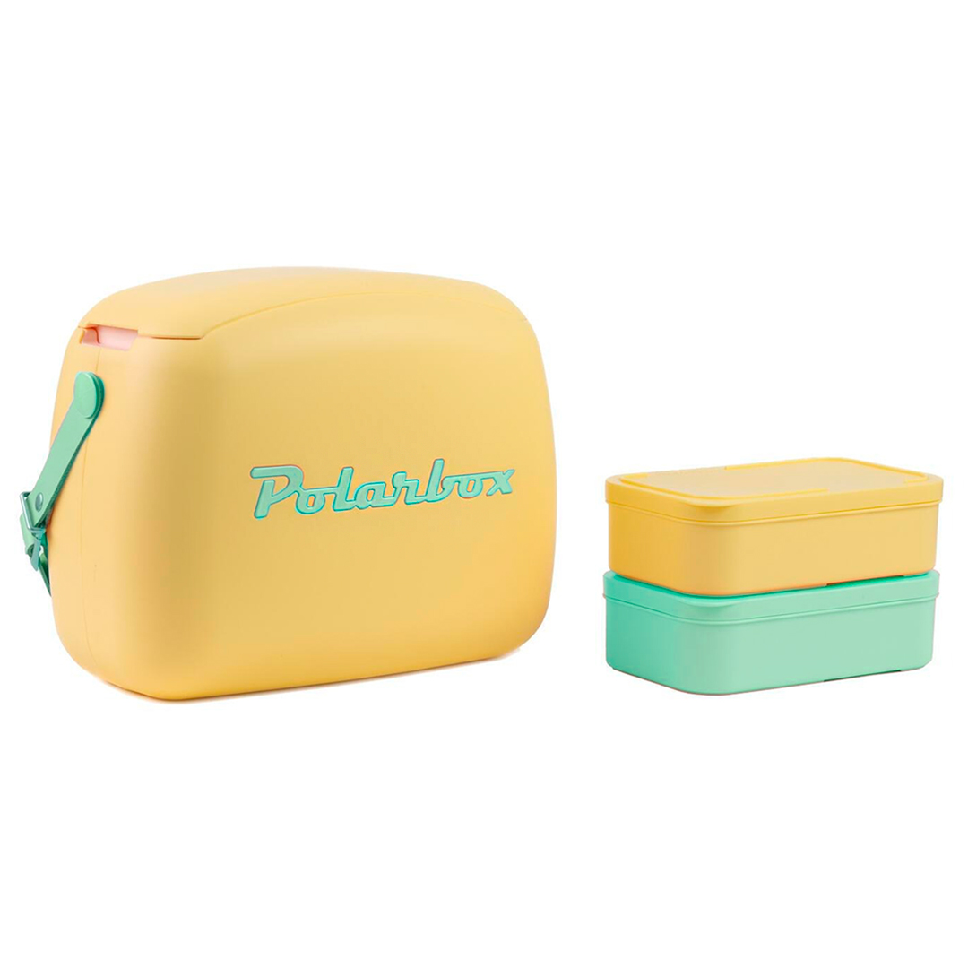 LUNCHERA TERMICA POLARBOX POP 6L AMARILLO VERDE (JTPOLARPOP22)