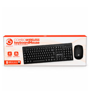 COMBO TECLADO Y MOUSE INALAMBRICO GOLDTECH (JTACCPC227)