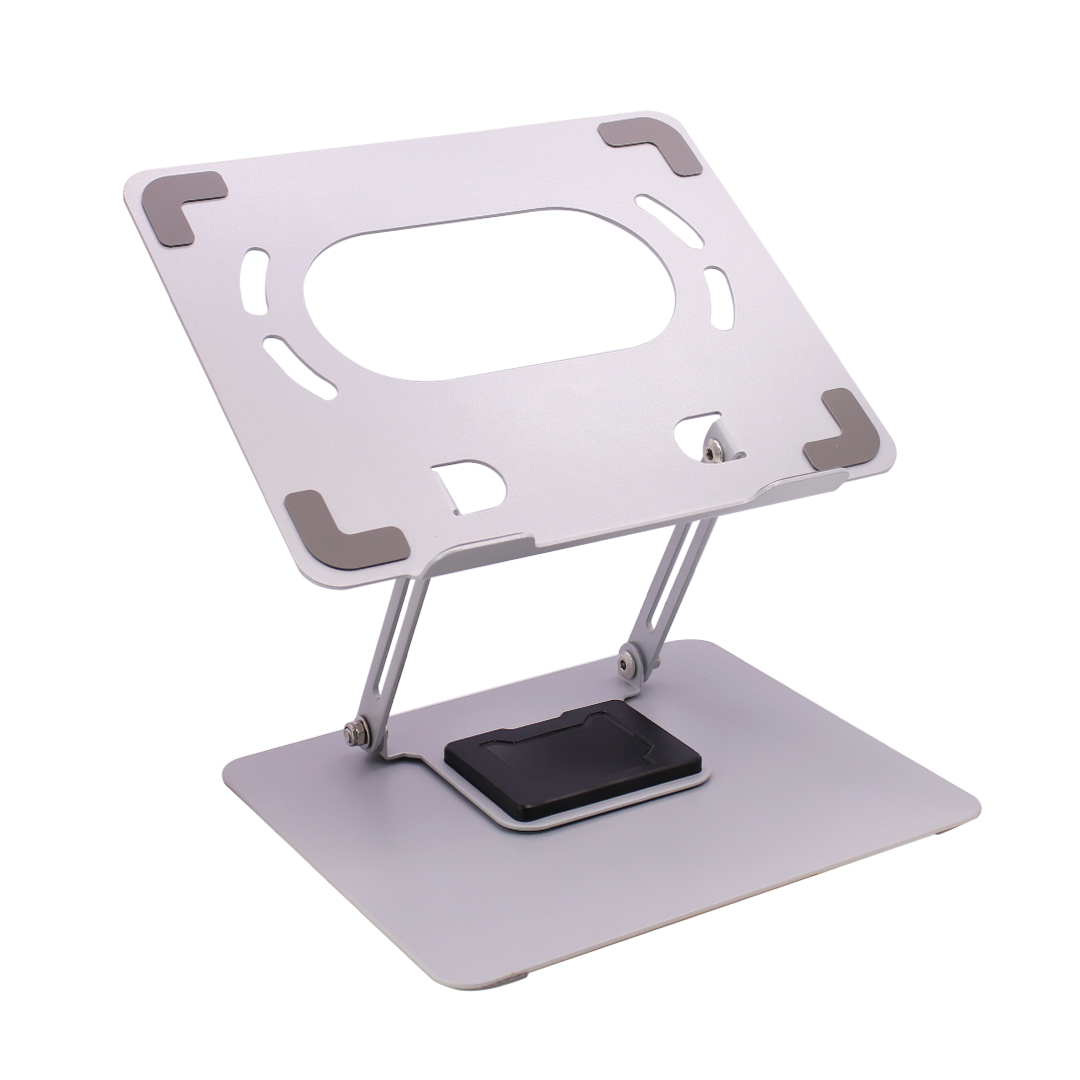 SOPORTE REGULABLE PARA NOTEBOOK 26X21CM 360° (JTACCPC231)