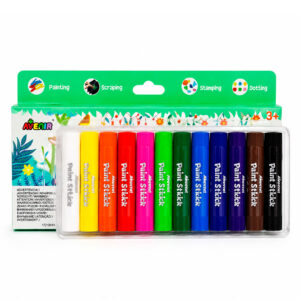 STICKS PARA PINTAR 12 UNIDADES DE COLORES (JTBABYAV007)