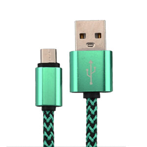 CABLE MICRO USB MALLADO EN BOLSA COLORES (JTCABL055)