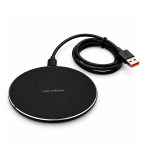 CARGADOR INALAMBRICO15W BASE DE CARGA RAPIDA QI PARA CELULAR (JTCARG133)