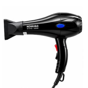 SECADOR DE PELO PROFESIONAL NOVA NV-9102 5000W NEGRO (JTELEC352)