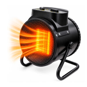 CALOVENTILADOR CAÑON ELECTRICO CERAMICO NEGRO (JTELEC419)