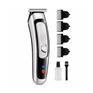 CORTA PELO Y BARBA HTC INALAMBRICA AT-505 GRIS (JTELEC474)