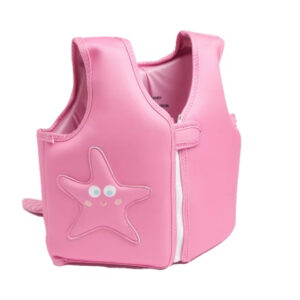 CHALECO SALVAVIDAS NIÑOS DISEÑO ROSA (JTHOG1000ROS)