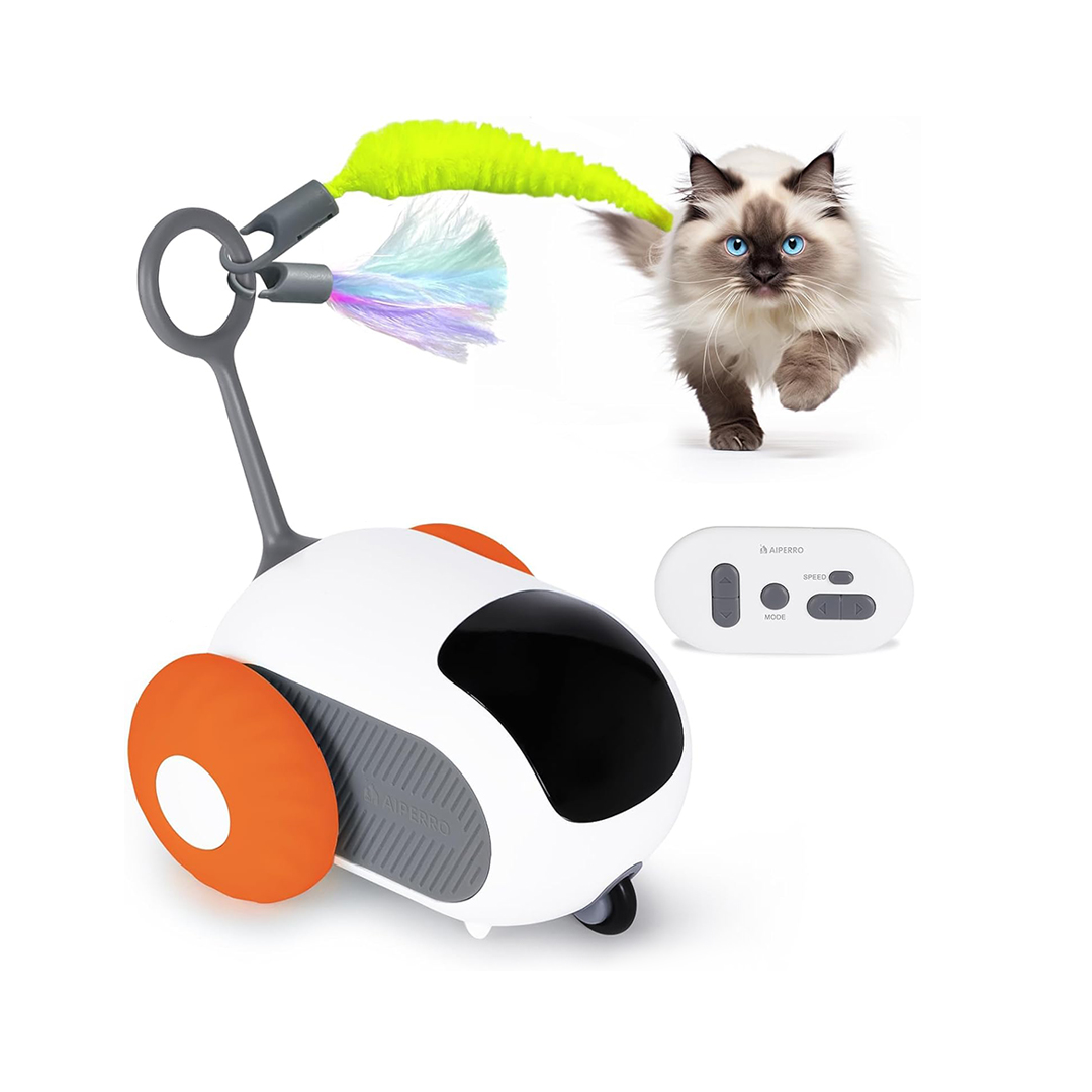 JUGUETE COCHE A CONTROL REMOTO PARA MASCOTAS (JTHOG1078)
