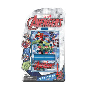 FLIPER PINBALL AVENGERS MARVEL JA-RU PORTATIL DE VIAJE (JTJ6807B)