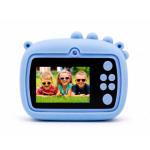 CAMARA DE FOTOS DUAL INSTANTANEA INFANTIL DISEÑO DINOSAURIO (JTJUG1024DIC)
