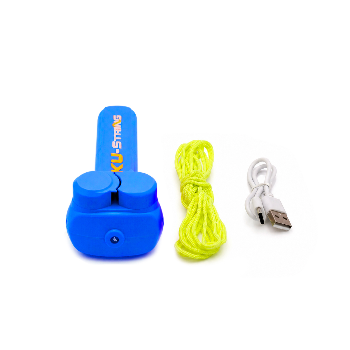 JUGUETE LANZADOR DE CUERDA MAGICA CON LUZ LED AZUL (JTJUG1035AZU) - Image 3