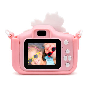 CAMARA DE FOTOS INFANTIL UNICORNIO ROSADA (JTJUG322ROS)