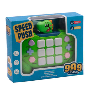CONSOLA DE EMPUJE RAPIDO LUZ Y SONIDO DINOSAURIO VERDE (JTJUG338VER)