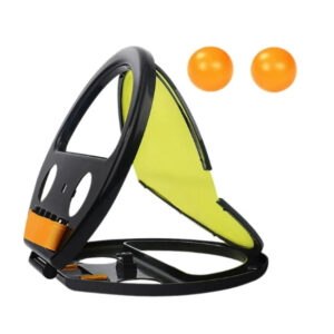RAQUETA LANZA Y ATRAPA PELOTA NEGRO (JTJUG965NEG)