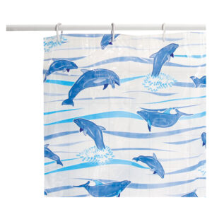 CORTINA PARA BAÑO ESTAMPADAS SECALUX (JTLUX016)