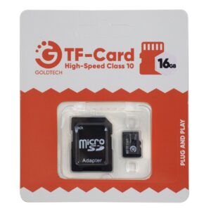MEMORIA MICRO SD GOLDTECH 16GB CLASE 10 CON ADAPTADOR (JTMICRO310)
