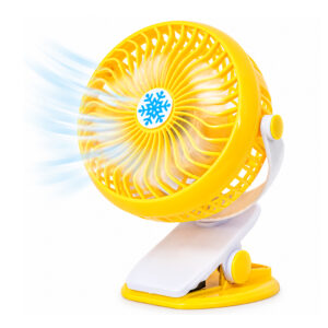 VENTILADOR PORTATIL RECARGABLE USB CON CLIP DE AGARRE (JTVENT016)