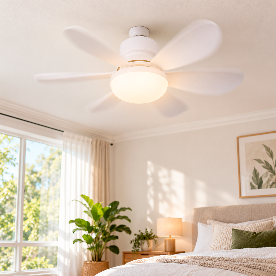 LAMPARA VENTILADOR DE TECHO E27 CON CONTROL REMOTO LED 30W (JTVENT032) - Image 2